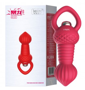 HK LETEN Prague Love The Dazzling Red Anal Butt Plug Vibrator